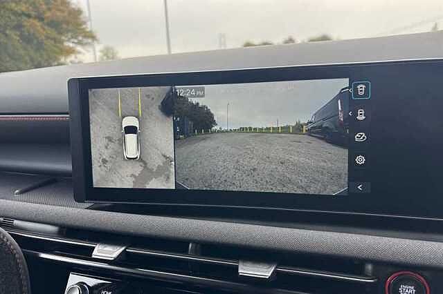 Hyundai TUCSON 1.6 T-GDi N Line S SUV 5dr Petrol Hybrid Auto Euro 6 (s/s) (215 ps) White