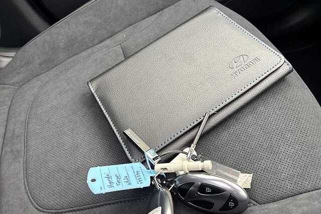 Hyundai TUCSON 1.6 T-GDi N Line S SUV 5dr Petrol Hybrid Auto Euro 6 (s/s) (215 ps) White