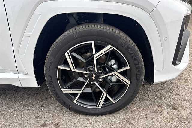 Hyundai TUCSON 1.6 T-GDi N Line S SUV 5dr Petrol Hybrid Auto Euro 6 (s/s) (215 ps) White