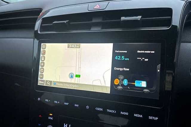 Hyundai TUCSON 1.6 h T-GDi N Line SUV 5dr Petrol Hybrid Auto Euro 6 (s/s) (230 ps) Silver