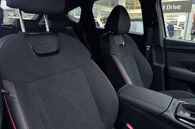 Hyundai TUCSON 1.6 h T-GDi N Line SUV 5dr Petrol Hybrid Auto Euro 6 (s/s) (230 ps) Silver