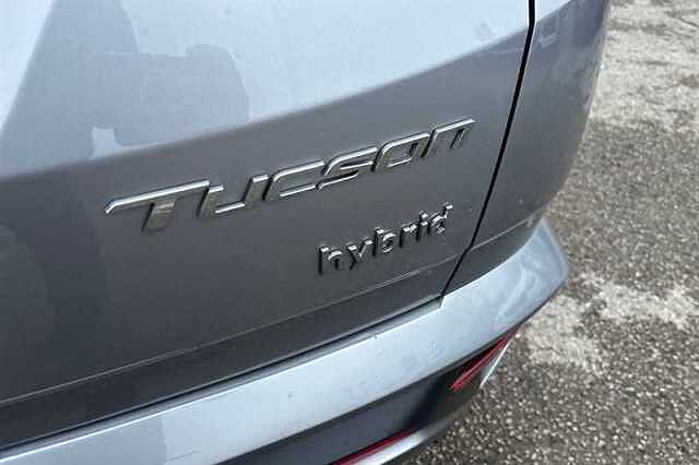 Hyundai TUCSON 1.6 h T-GDi N Line SUV 5dr Petrol Hybrid Auto Euro 6 (s/s) (230 ps) Silver