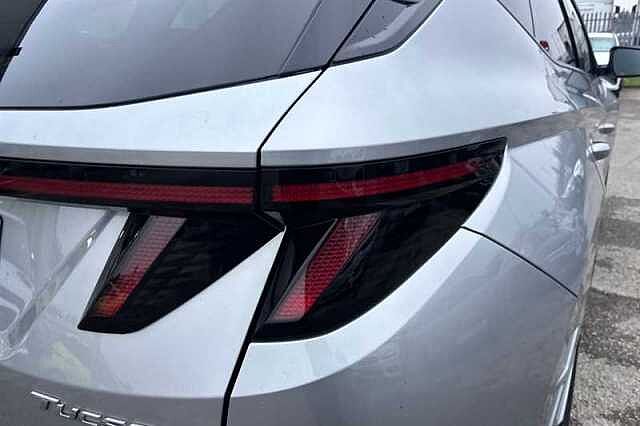 Hyundai TUCSON 1.6 h T-GDi N Line SUV 5dr Petrol Hybrid Auto Euro 6 (s/s) (230 ps) Silver