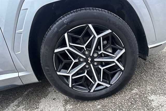 Hyundai TUCSON 1.6 h T-GDi N Line SUV 5dr Petrol Hybrid Auto Euro 6 (s/s) (230 ps) Silver