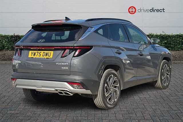 Hyundai TUCSON 1.6T Ultimate SUV 5dr Petrol Hybrid Auto Euro 6 (s/s) (239 ps) Grey