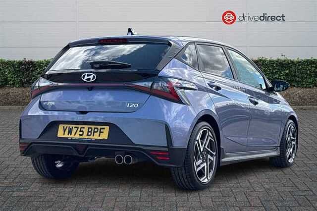 Hyundai I20 1.0 T-GDi N Line S Hatchback 5dr Petrol Manual Euro 6 (s/s) (100 ps) Blue