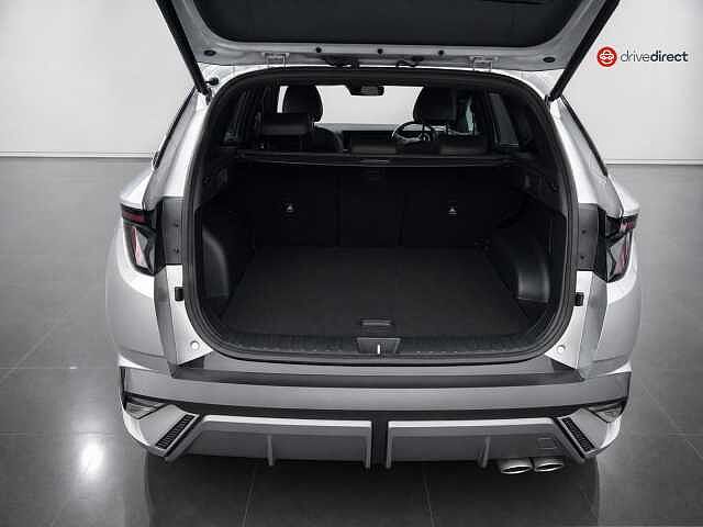 Hyundai TUCSON 1.6 T-GDi N Line S SUV 5dr Petrol Hybrid Auto Euro 6 (s/s) (215 ps) Silver
