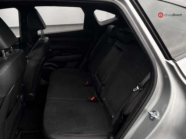 Hyundai TUCSON 1.6 T-GDi N Line S SUV 5dr Petrol Hybrid Auto Euro 6 (s/s) (215 ps) Silver