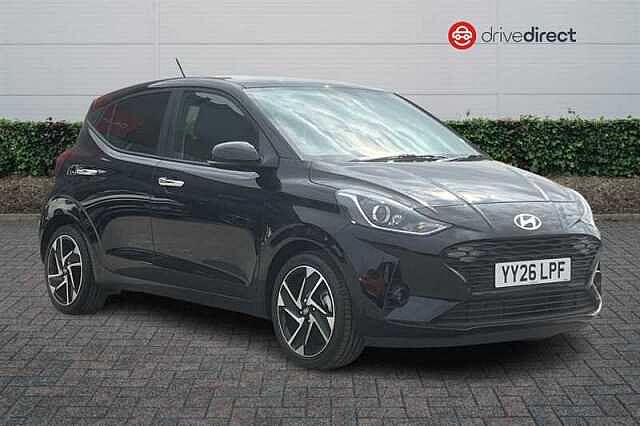 Hyundai I10 1.2 Premium Hatchback 5dr Petrol Auto Euro 6 (s/s) (79 ps) Black