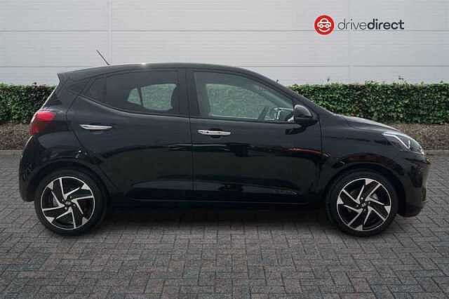 Hyundai I10 1.2 Premium Hatchback 5dr Petrol Auto Euro 6 (s/s) (79 ps) Black