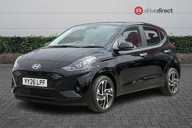 Hyundai I10 1.2 Premium Hatchback 5dr Petrol Auto Euro 6 (s/s) (79 ps) Black