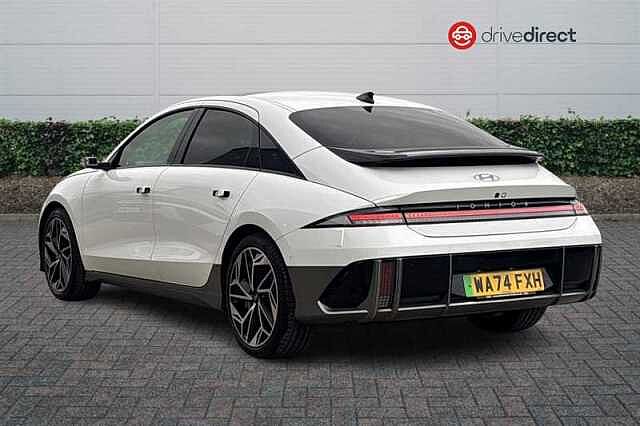 Hyundai IONIQ 6 77.4kWh Ultimate Saloon 4dr Electric Auto (228 ps) White