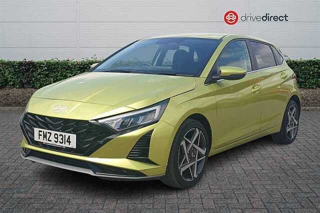 Hyundai I20 1.0 T-GDi Premium Hatchback 5dr Petrol Manual Euro 6 (s/s) (100 ps) Yellow