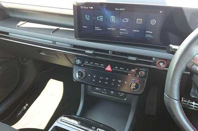 Hyundai TUCSON 1.6 T-GDi N Line SUV 5dr Petrol Hybrid Auto Euro 6 (s/s) (215 ps) Black