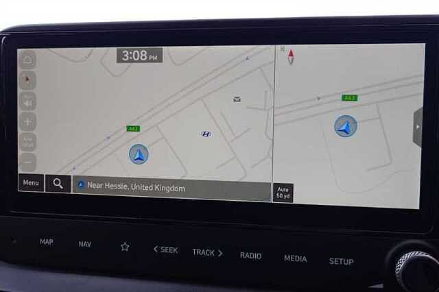 Hyundai I20 1.0 T-GDi Tech Line Hatchback 5dr Petrol DCT Euro 6 (s/s) (90 ps) Blue