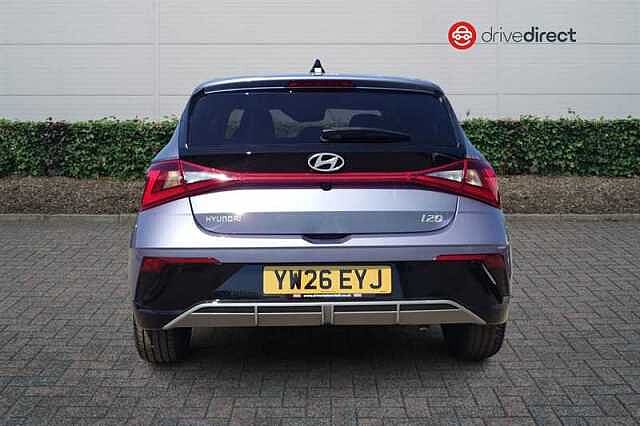 Hyundai I20 1.0 T-GDi Tech Line Hatchback 5dr Petrol DCT Euro 6 (s/s) (90 ps) Blue