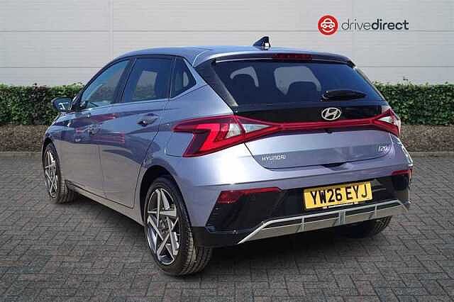 Hyundai I20 1.0 T-GDi Tech Line Hatchback 5dr Petrol DCT Euro 6 (s/s) (90 ps) Blue