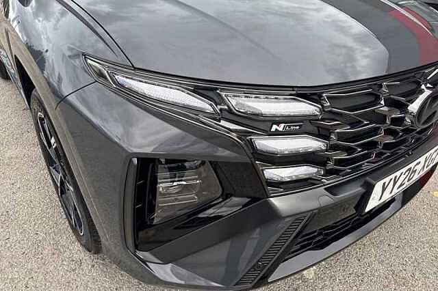 Hyundai TUCSON 1.6T Hybrid N Line Edition SUV 5dr Petrol Hybrid Auto Euro 6 (s/s) (239 ps) Grey
