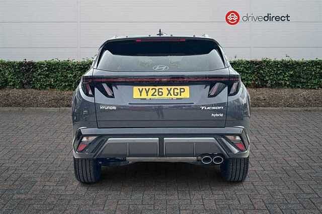 Hyundai TUCSON 1.6T Hybrid N Line Edition SUV 5dr Petrol Hybrid Auto Euro 6 (s/s) (239 ps) Grey