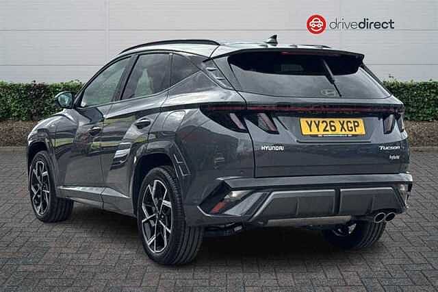 Hyundai TUCSON 1.6T Hybrid N Line Edition SUV 5dr Petrol Hybrid Auto Euro 6 (s/s) (239 ps) Grey