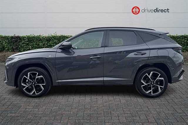 Hyundai TUCSON 1.6T Hybrid N Line Edition SUV 5dr Petrol Hybrid Auto Euro 6 (s/s) (239 ps) Grey