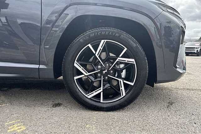 Hyundai TUCSON 1.6T Hybrid N Line Edition SUV 5dr Petrol Hybrid Auto Euro 6 (s/s) (239 ps) Grey