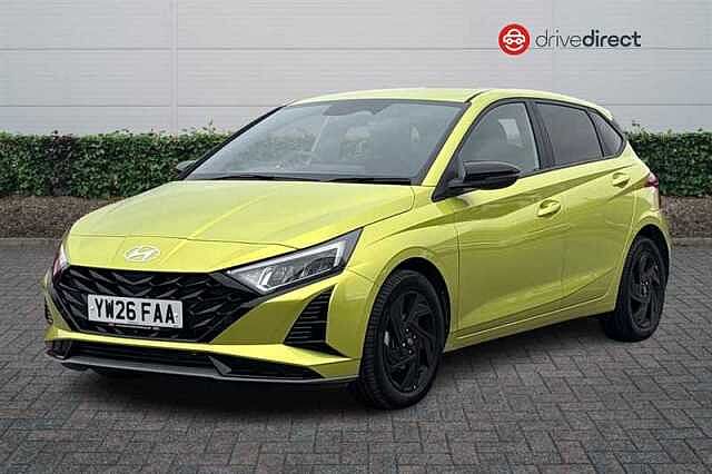 Hyundai I20 1.0 T-GDi Black Line Hatchback 5dr Petrol Manual Euro 6 (s/s) (90 ps)