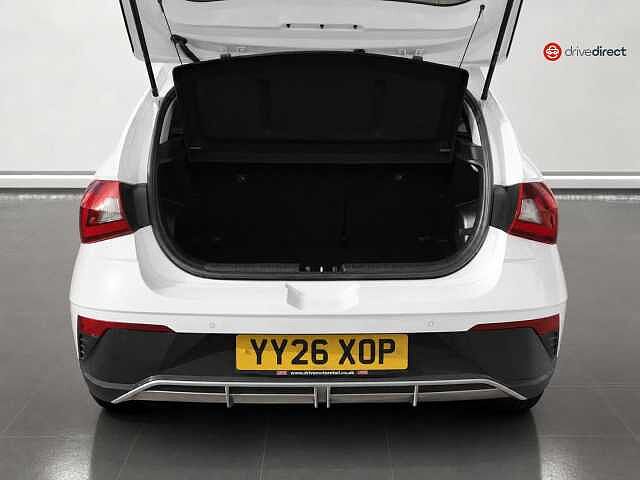 Hyundai I20 1.0 T-GDi Tech Line Hatchback 5dr Petrol DCT Euro 6 (s/s) (90 ps) White