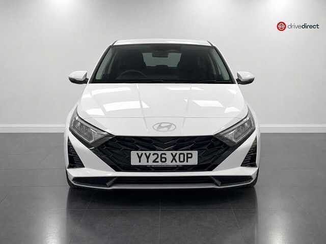 Hyundai I20 1.0 T-GDi Tech Line Hatchback 5dr Petrol DCT Euro 6 (s/s) (90 ps) White