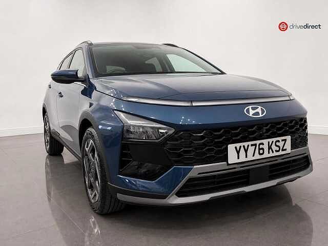 Hyundai BAYON 1.0 T-GDi Tech Line SUV 5dr Petrol DCT Euro 6 (s/s) (90 ps) Blue