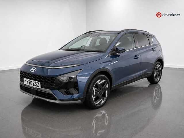 Hyundai BAYON 1.0 T-GDi Tech Line SUV 5dr Petrol DCT Euro 6 (s/s) (90 ps) Blue