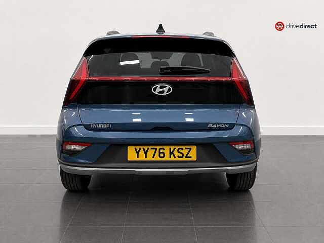 Hyundai BAYON 1.0 T-GDi Tech Line SUV 5dr Petrol DCT Euro 6 (s/s) (90 ps) Blue