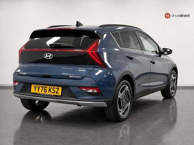 Hyundai BAYON 1.0 T-GDi Tech Line SUV 5dr Petrol DCT Euro 6 (s/s) (90 ps) Blue