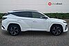 Hyundai TUCSON 1.6 T-GDi N Line SUV 5dr Petrol Hybrid Auto Euro 6 (s/s) (215 ps) White
