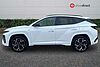Hyundai TUCSON 1.6 T-GDi N Line SUV 5dr Petrol Hybrid Auto Euro 6 (s/s) (215 ps) White