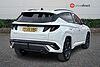 Hyundai TUCSON 1.6T N Line SUV 5dr Petrol Hybrid Auto Euro 6 (s/s) (239 ps) White